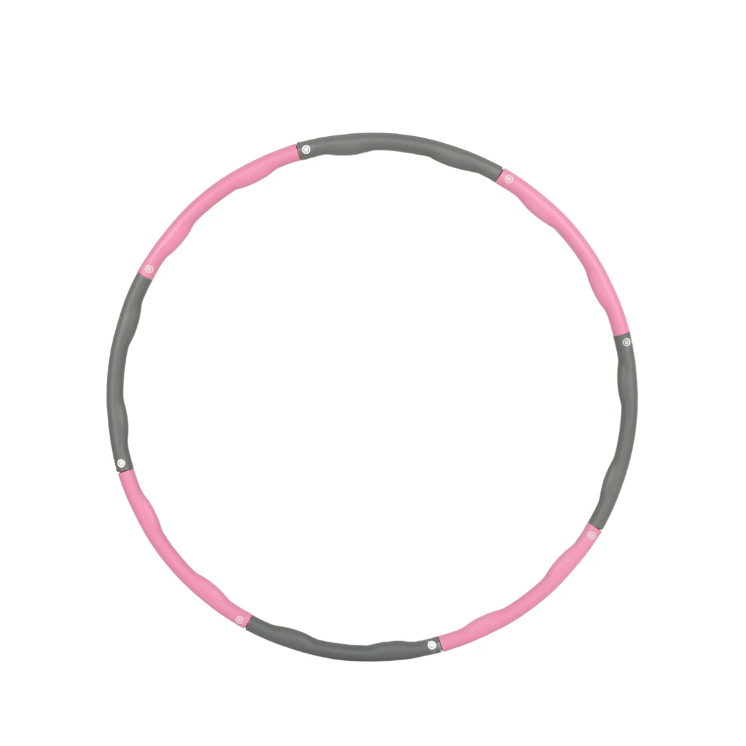 S-SPORT Masažni obroč / hulahop, 100 cm PINK