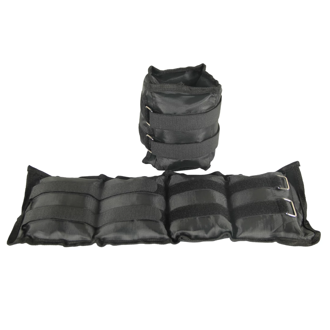 S-SPORT Utež za roke in noge 2 × 2 kg, črna