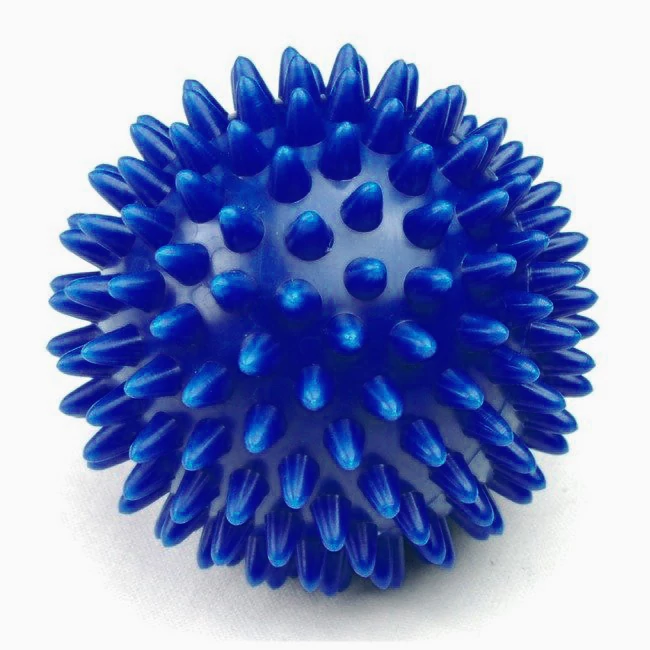 Masažna žoga, modra, 7 cm S-SPORT
