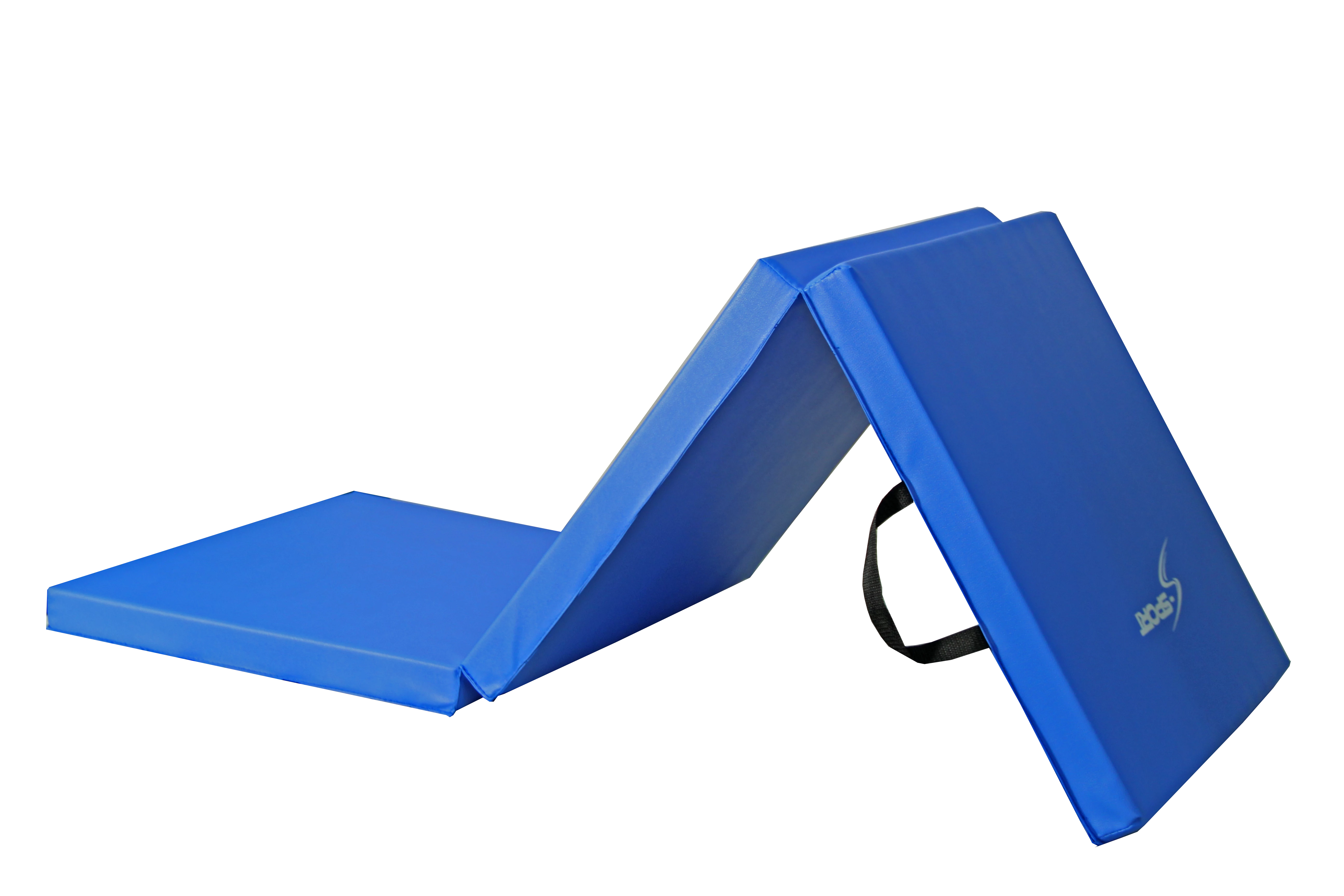 S-SPORT Gimnastična podloga, zložljiva, 180 × 60 × 5,5 cm PRO BLUE