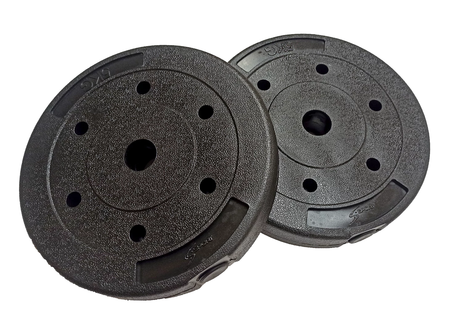 Utežni disk, vinil 2x5 kg S-SPORT 1667
