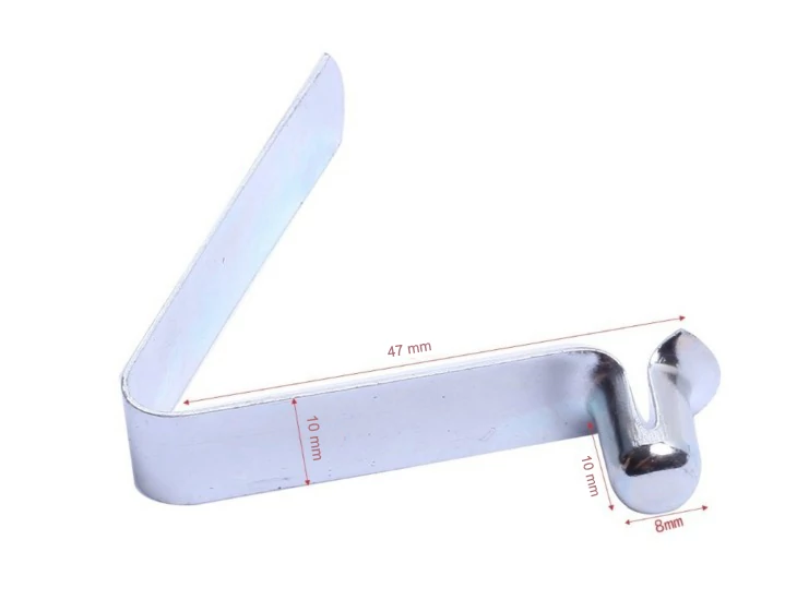 Vzmetni zatič za pritrditev cevi trampolina, 10 kosov