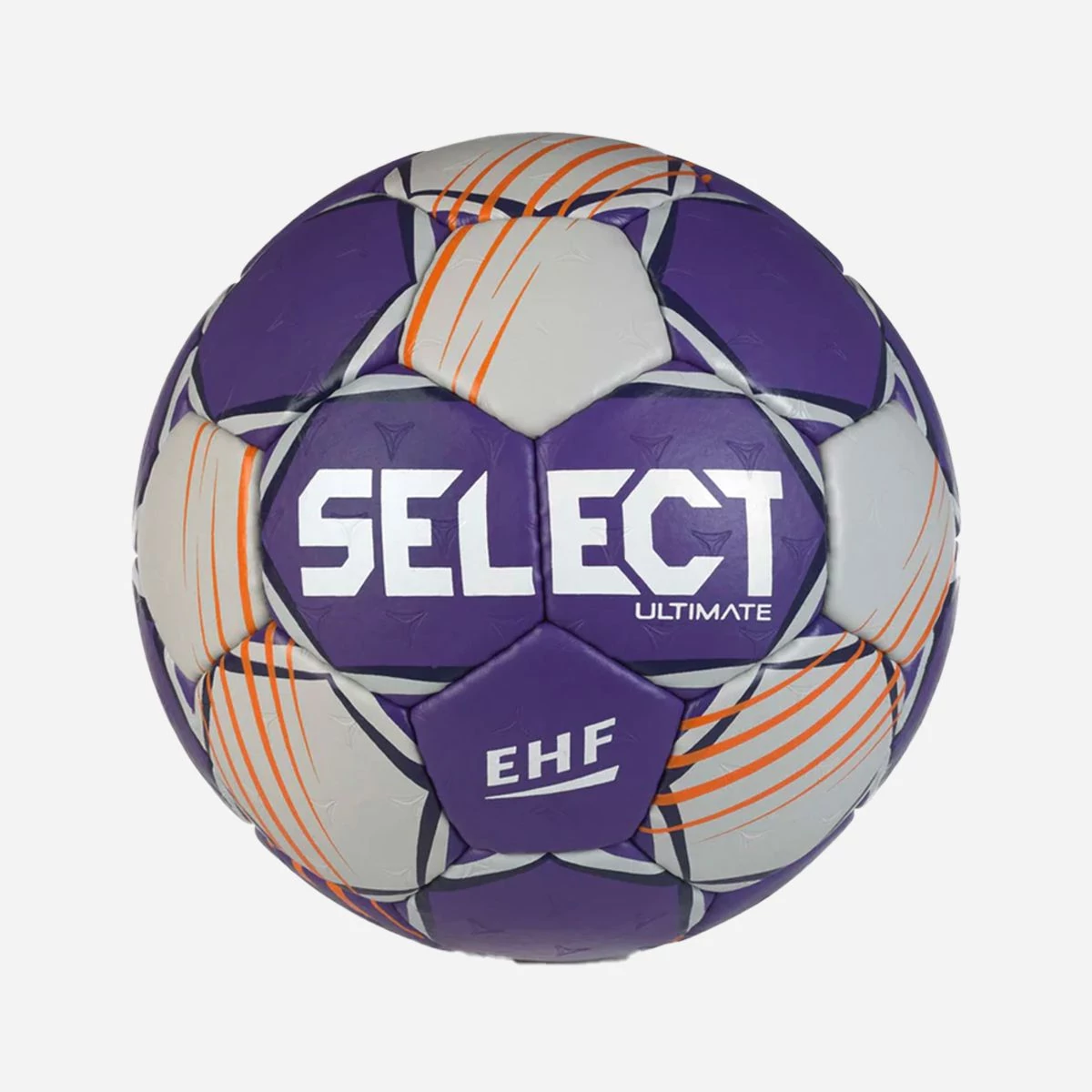Tekmovalna rokometna žoga Select Ultimate EHF Liga prvakov V24 siva/vijolična velikost 2