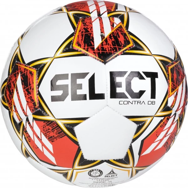  Nogometna žoga, velikost 4 SELECT CONTRA V23 BELA/RDEČA