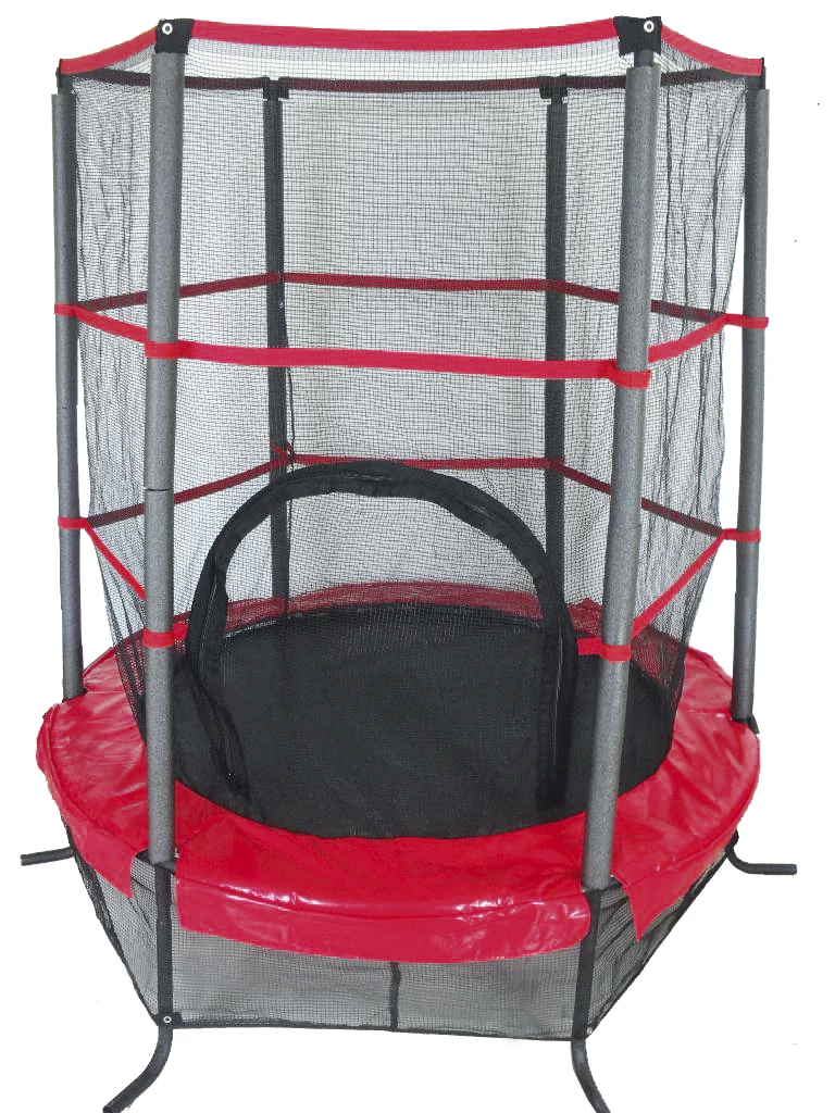 Trampolin 137 cm + varnostna mreža RED