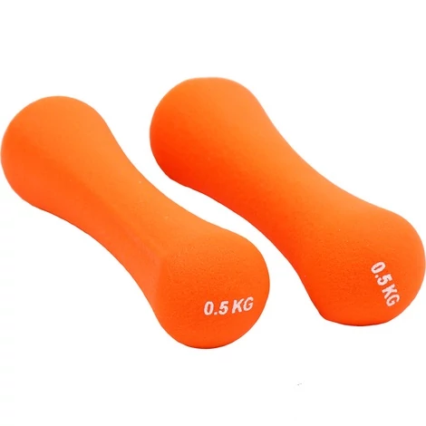 Ročna utež 2x0,5 kg, neopren S-SPORT