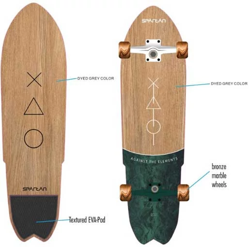 Deskarska deska SPARTAN CRUISER BOARD