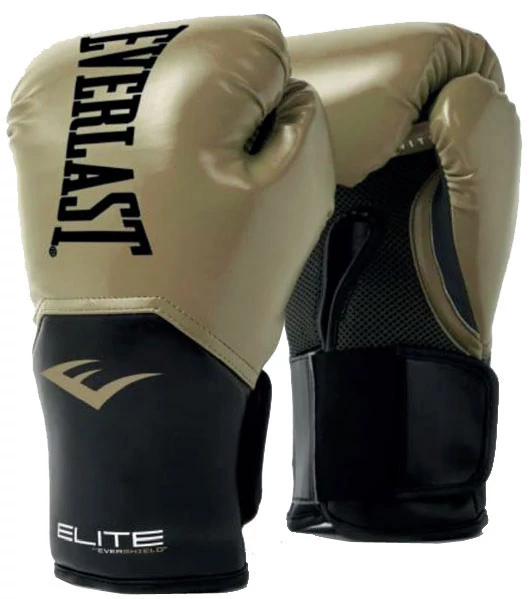 Everlast rokavice za gležnje 12 oz, zlate - Elite Training Gloves