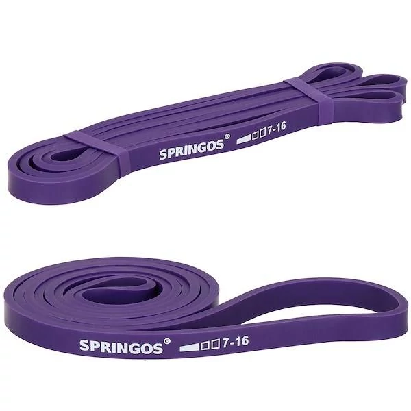 Trak za moč (Agility) (fitnes zanka / trak za odpornost), 13 mm - SPRINGOS