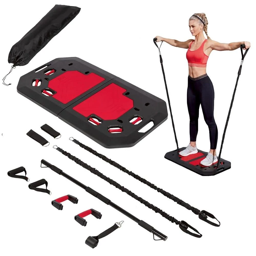 Prenosni večnamenski fitnes komplet za crossfit vaje CRIVIT