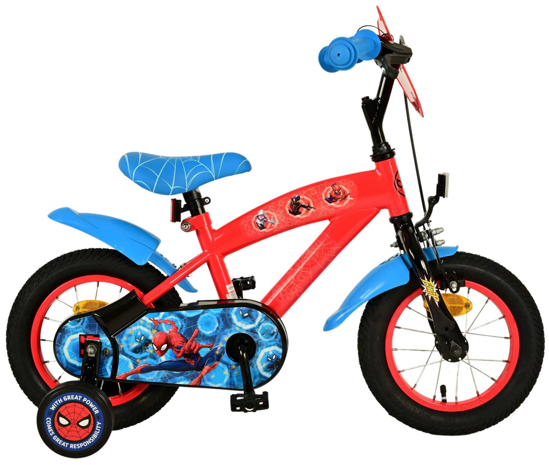 Otroško kolo Volare Spiderman, 12 colov