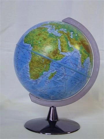 Globus, 25 cm - gorska hidrografija