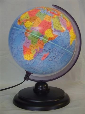 Globus, 25 cm - prosojen Duo
