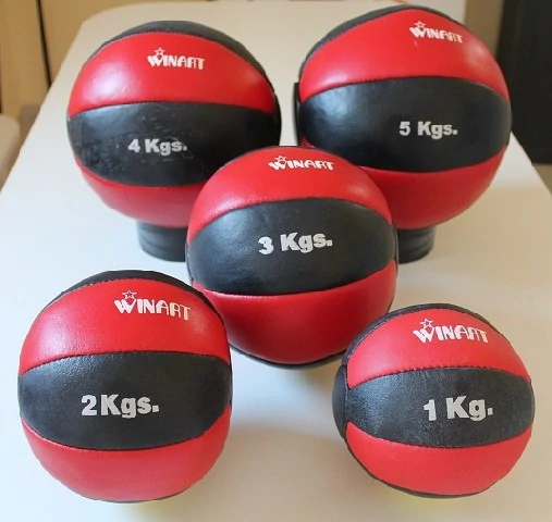 Usnjena medicinska žoga, 2 kg WINART