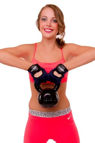 Utež - Kettlebell, kovinska, 32 kg SPARTAN
