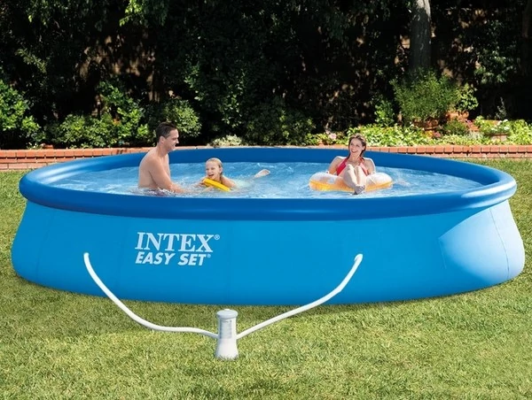 Komplet za bazen Intex Easy splash 396x84 cm z vrtiljakom - 28142