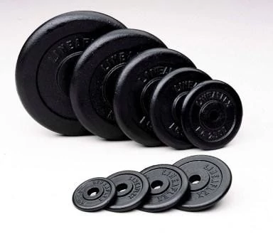 Kovinski (litoželezni) utežni disk 2x10 kg - SPARTAN 1221