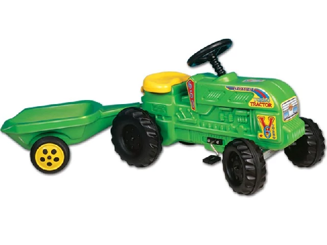 Kmečki traktor s prikolico D-TOYS